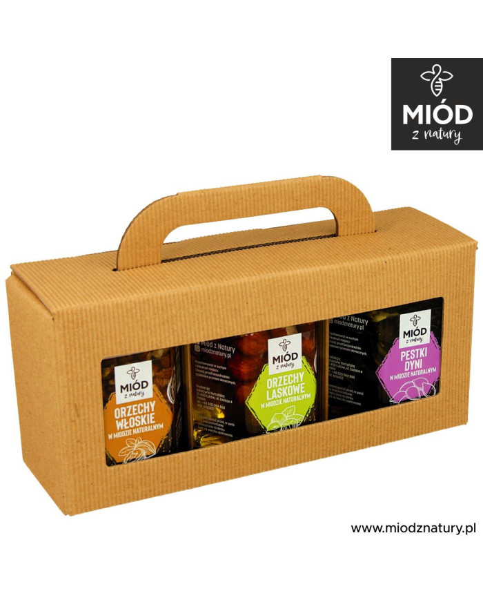 Orzechy Laskowe w Miodzie Naturalnym