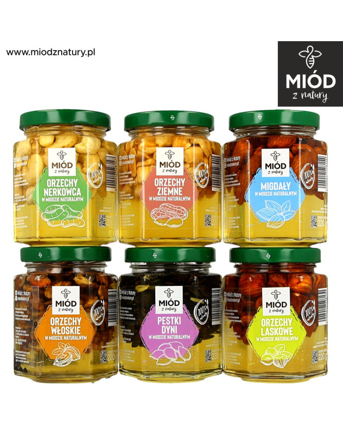 Pestki Dyni w Miodzie Naturalnym