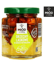 Zestaw 3 miodowych przysmaków - Orzech Włoski, Orzech Laskowy, Pestki Dyni