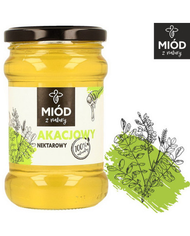 Naturalny Miód Akacjowy – Wysokiej Jakości Miód Naturalny