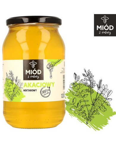 Naturalny Miód Akacjowy – Wysokiej Jakości Miód Naturalny