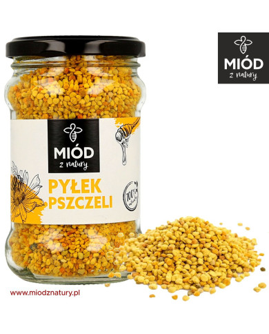 Zestaw prezentowy 4 słoiczków: Miód LIPOWY, PYŁEK pszczeli, PIERZGA pszczela, Miód FACELIOWY