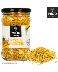 Zestaw prezentowy 4 słoiczków: Miód LIPOWY, PYŁEK pszczeli, PIERZGA pszczela, Miód FACELIOWY