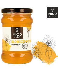 Naturalny Miód Słonecznikowy – Wysokiej Jakości Miód