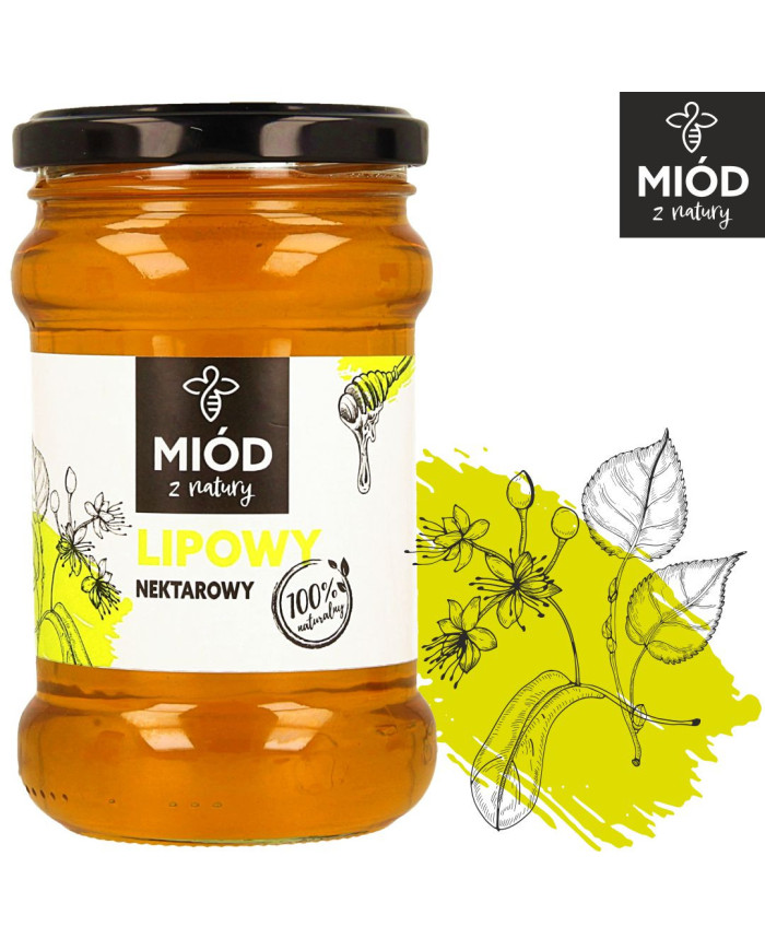 Naturalny Miód Lipowy - Wysokiej Jakości Miód