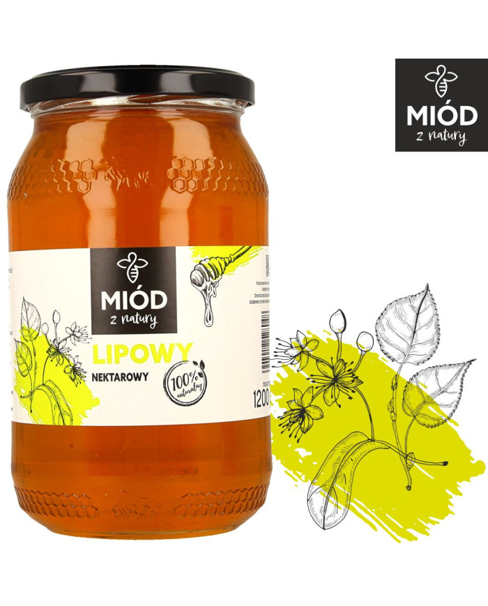 Naturalny Miód Lipowy - Wysokiej Jakości Miód