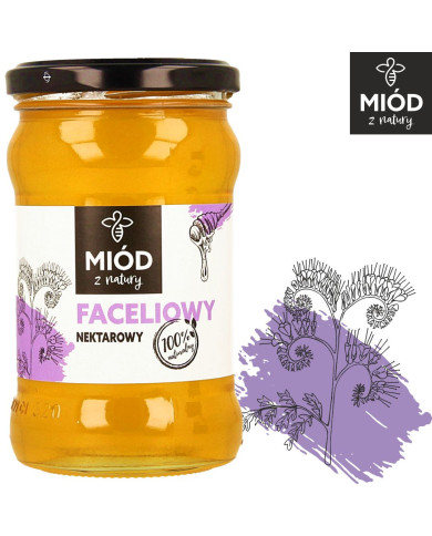 Naturalny Miód Faceliowy – Wysokiej Jakości Miód
