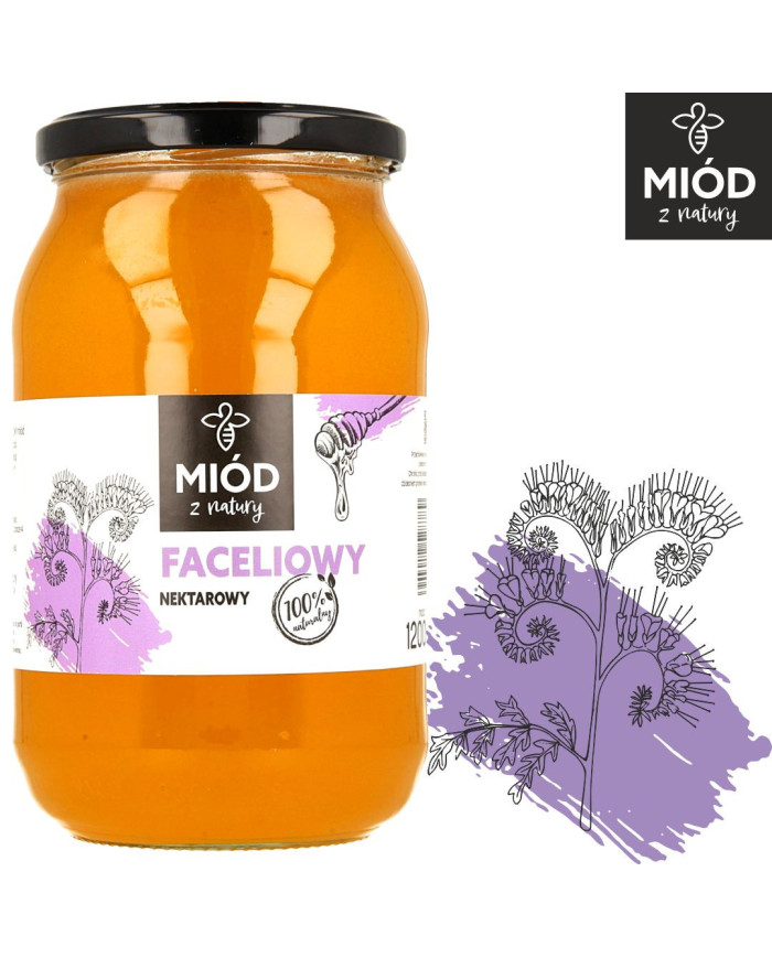 Naturalny Miód Faceliowy – Wysokiej Jakości Miód