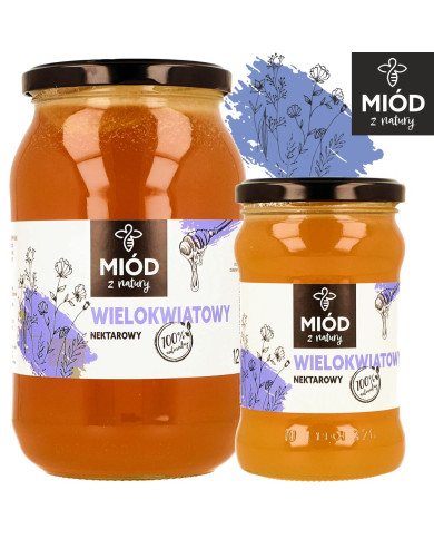Naturalny Miód Wielokwiatowy – Wysokiej Jakości Miód