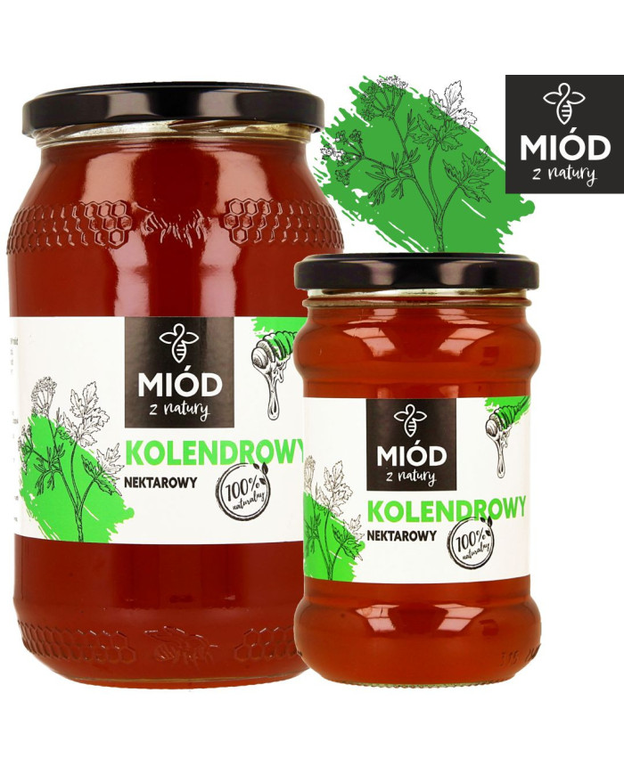 Naturalny Miód Kolendrowy – Wysokiej Jakości Miód