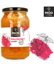 Naturalny Miód Malinowy – Wysokiej Jakości Miód