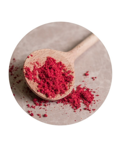 Miód naturalny z liofilizowaną maliną