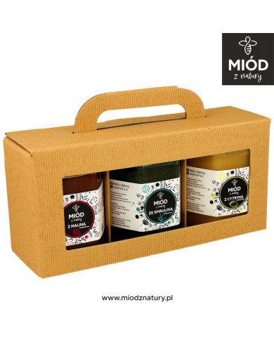 Miód Naturalny z Liofilizowaną Spiruliną