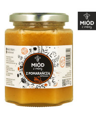 Miód Naturalny z Liofilizowaną Pomarańczą