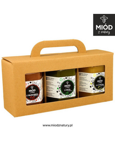 Miód Naturalny z Liofilizowaną Miętą