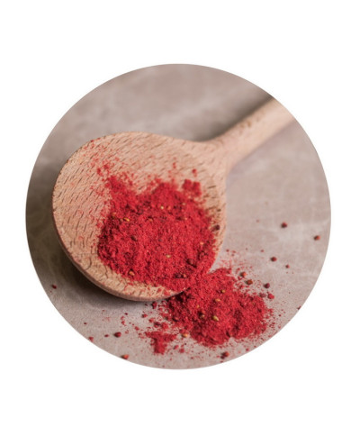 Miód Naturalny z Liofilizowaną Truskawką