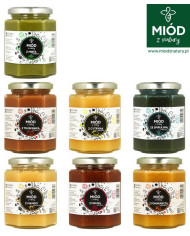 Miód Naturalny z Liofilizowanym Mango